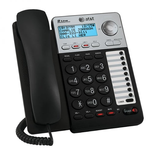 AT&T ML17929 – 2-Line Corded Analog Phone (New) AT-T