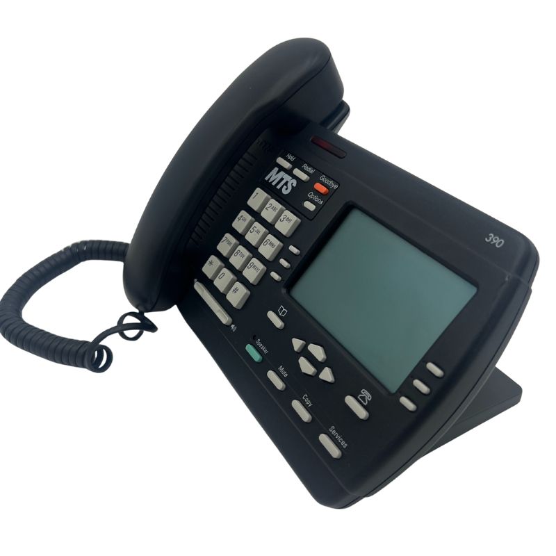Téléphone de bureau analogique Nortel / Aastra Vista 390 – Noir – (Reconditionné)