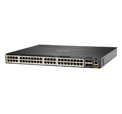 HPE Aruba Networking CX 6300M 48‑port Smart Rate 1/2.5/5GbE Class 6 PoE & 4‑port SFP56 Managed L3 Power over Ethernet (PoE) 1U Gray