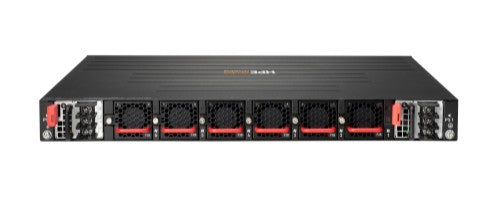 HPE Aruba Networking CX 8325-32C Port-to-Power Airflow 6 Fans 2 DC PSU Switch Bundle