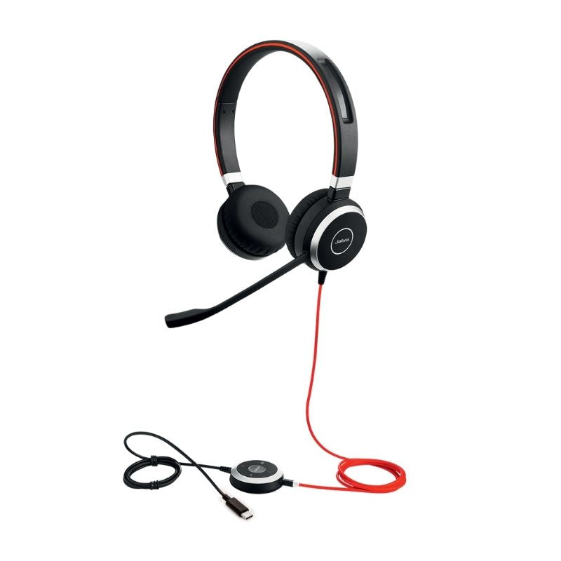 Jabra Evolve2 40 MS Stereo USB-A Headset with 3.5mm Jack (24189-999-999) JABRA