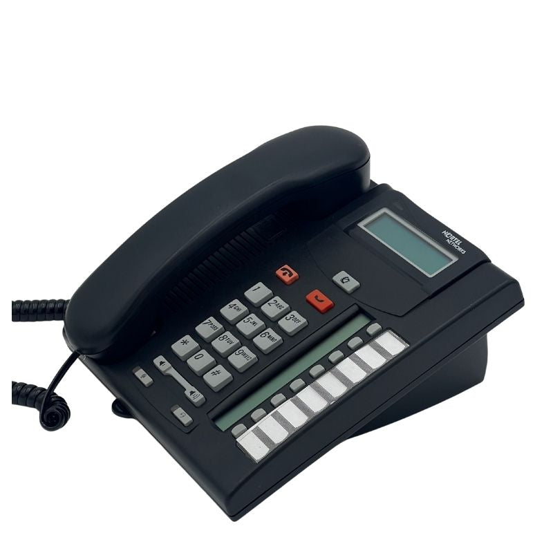 Nortel Norstar T7208 Charcoal Telephone (NT8B26) (Refurbished) NORTEL