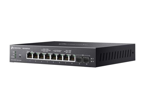 TP-Link Omada 8-Port 2.5G PoE+ Smart Switch with 2× 10G SFP+ Uplinks