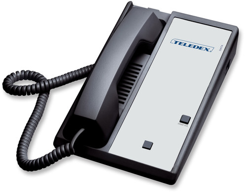 Teledex Diamond Lobby Hotel Hospitality Telephone - Black - (DIA650091) TELEDEX