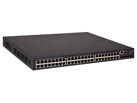 HPE FlexNetwork 5130 48G PoE+ 4SFP+ (370W) EI Managed L3 Gigabit Ethernet (10/100/1000) Power over Ethernet (PoE) 1U Black