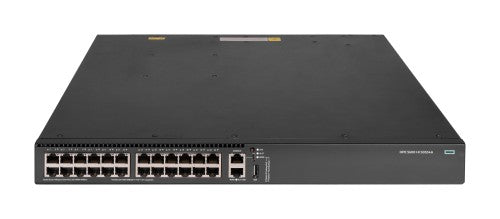 HPE Networking Comware Switch 24P Multigigabit 100M/1G/2.5G/5G/10GBase-T PoE8 1 Slot 5600HI