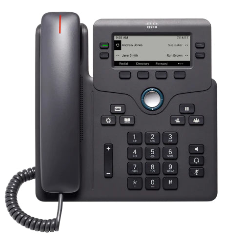 Cisco CP-6841-3PW-NA-K9= – Multiplatform IP Phone with Power Supply (Refurbished)