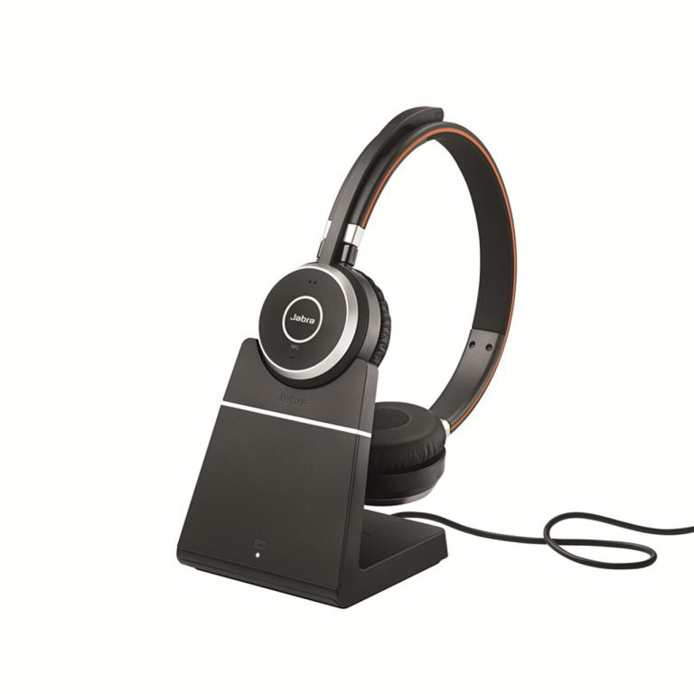 GN Jabra Evolve 65 MS Stereo (6599-823-399) – Casque sans fil avec socle de charge (Neuf)