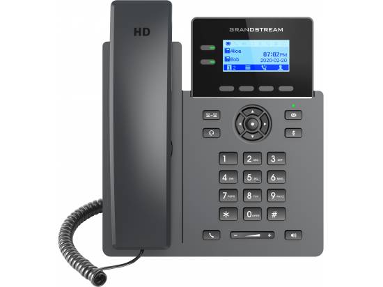 Grandstream GRP2602P – Téléphone IP 2 lignes avec PoE (Neuf)
