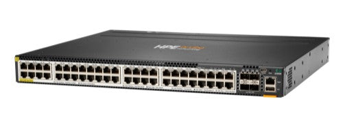 Commutateur HPE Aruba Networking CX 6300M 48 ports Smart Rate 1/2.5/5GbE PoE classe 6 et 4 ports SFP56