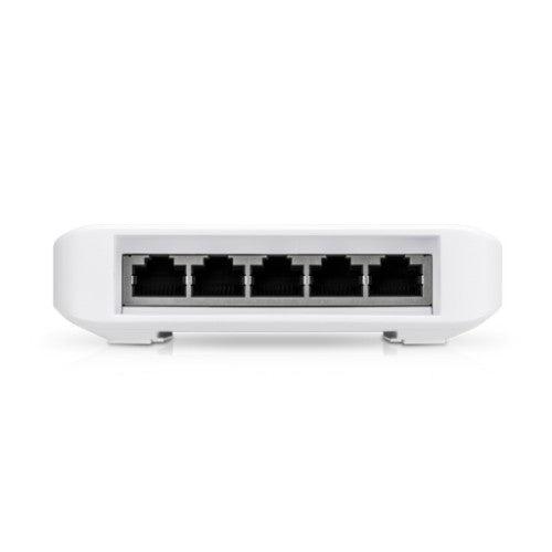 Commutateur géré L2 Gigabit Ethernet (10/100/1000) Ubiquiti UniFi USW-FLEX avec alimentation par Ethernet (PoE), blanc