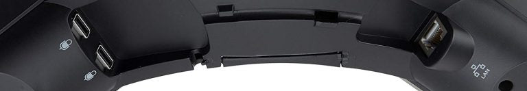 Polycom SoundStation IP 7000 (2230-40300-001) – Téléphone de conférence SIP avec adaptateur secteur (Remis à neuf)