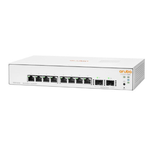 HPE Aruba Instant On 1930 8G 2SFP Managed L2+ Gigabit Ethernet (10/100/1000) 1U