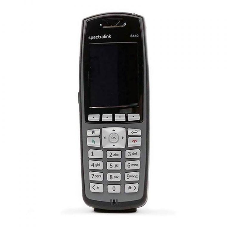 Spectralink 8440 (2200-37148-001) – Wireless VoIP Phone Black (Refurbished) SPECTRALINK