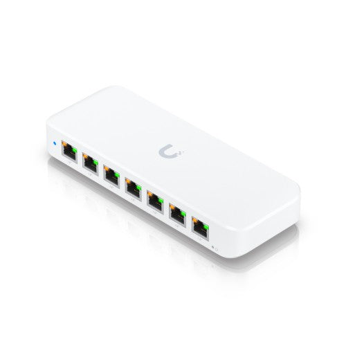 Ubiquiti Ultra 210W commutateur administrable L2 Gigabit Ethernet (10/100/1000) Power over Ethernet (PoE) blanc