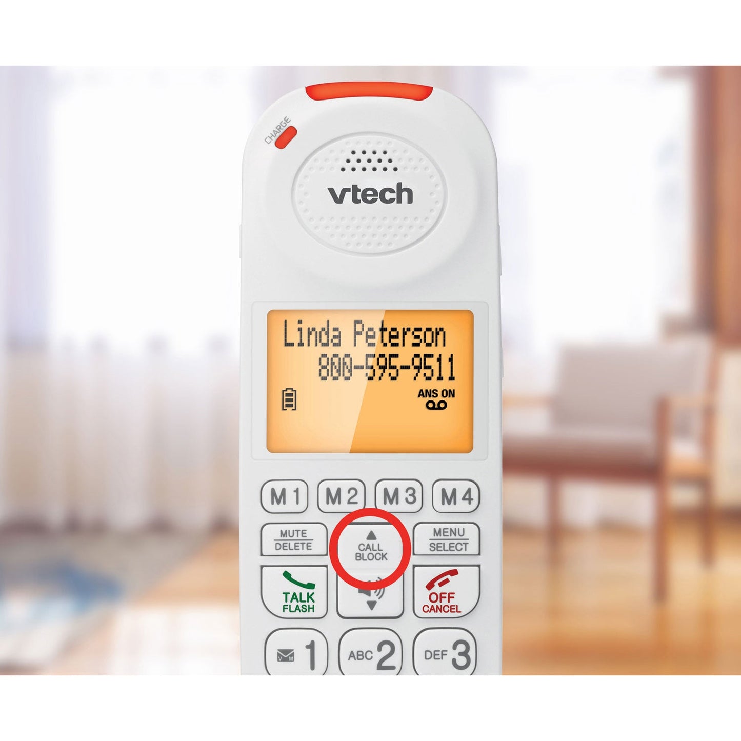 VTech CareLine Amplified Corded Phone with DECT 6.0GHz Cordless Phone (SN5147) VTECH