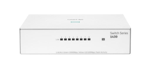 HPE Aruba Networking Networking Instant On Switch 8p Gigabit CL4 PoE 64W 1430