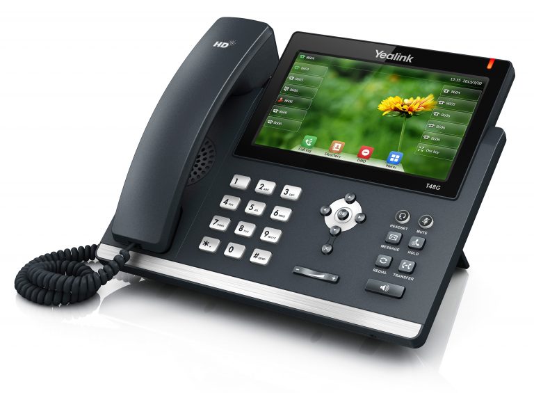 Yealink SIP-T48G – Ultra-Elegant Gigabit IP Phone (Refurbished) YEALINK