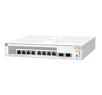 HPE Aruba Instant On 1930 8G Class4 PoE 2SFP 124W Managed L2+ Gigabit Ethernet (10/100/1000) Power over Ethernet (PoE) 1U