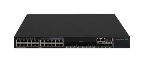 HPE Networking Comware Switch 24p 10/100/1000BASE-T 4p SFP+ 1 Exp 2 PS Slot 5520HI