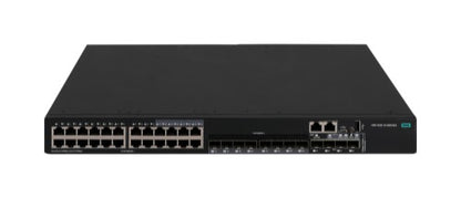 HPE Networking Comware Switch 24p SFP 1G 4p SFP+ 1G/10G 1-slot 2xFan 2xPSU TAA 5520HI