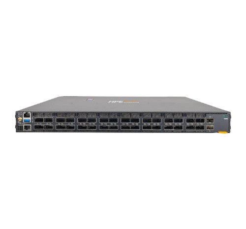 HPE Aruba Networking 9300‑32D 32xQSFP‑DD 400G 2xSFP+10G Power2Port Airflow 6 Fans 2AC PSU Managed L3 1U