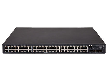 HPE FlexNetwork 5130 48G PoE+ 4SFP+ (370W) EI Managed L3 Gigabit Ethernet (10/100/1000) Power over Ethernet (PoE) 1U Black