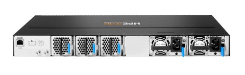 HPE Aruba Networking CX 8100 48p SFP+ 25G 4p QSFP28 100G Front-to-Back 3xFan 2xAC Bundle