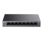 TP-Link LiteWave LS108GP network switch Unmanaged Gigabit Ethernet (10/100/1000) Power over Ethernet (PoE) Black
