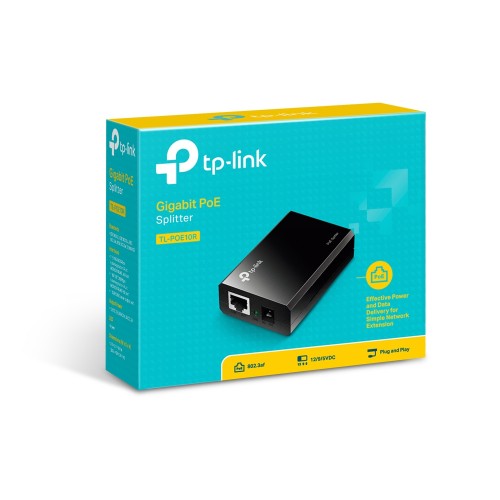 Séparateur réseau TP-Link TL-POE10R noir Power over Ethernet (PoE)