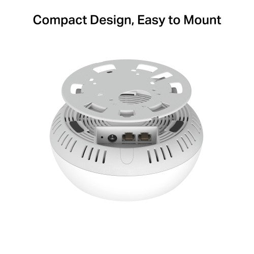 TP-Link DECO BE65-POE Tri-band (2.4 GHz / 5 GHz / 6 GHz) Wi-Fi 7 (802.11be) White 2 Internal