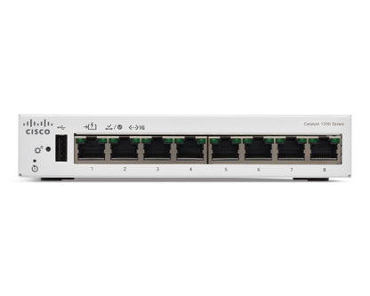 Commutateur réseau Cisco C1200-8T-D géré L2/L3 Gigabit Ethernet (10/100/1000) blanc