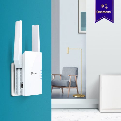 TP-Link RE605X network extender Network repeater White 10, 100, 1000 Mbit/s