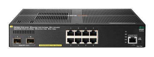 HPE Aruba Networking 2930F 8G PoE+ 2SFP+ TAA-compliant Switch