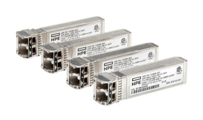 Transcepteur HPE MSA 16Gb Fibre Channel à ondes courtes SFP+ (pack de 4)