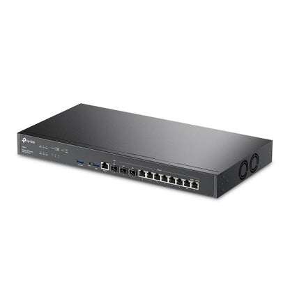 TP-Link Omada ER8411 wired router Gigabit Ethernet Black
