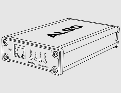 Contrôleur de porte IP 8063 | Module de commande de porte IP Algo