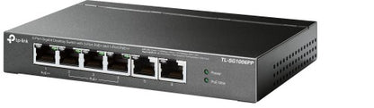 TP-Link TL-SG1006PP network switch Unmanaged Gigabit Ethernet (10/100/1000) Power over Ethernet (PoE) Gray