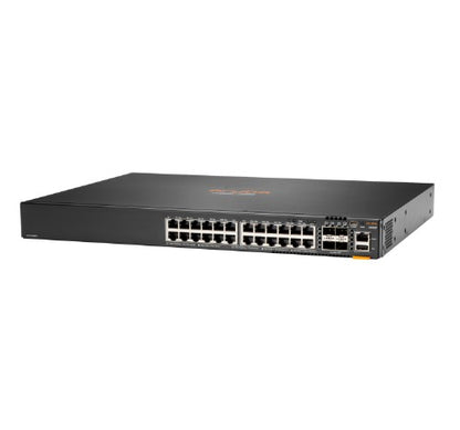 HPE Aruba Networking 6300F 24p 10M/100M/1G 4p SFP56 50G TAA Managed L3 Gigabit Ethernet (10/100/1000) 1U Gray