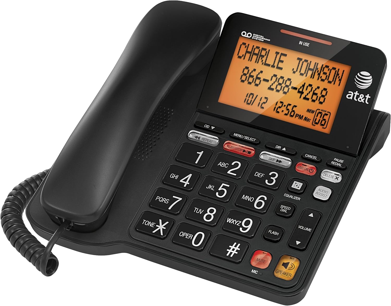 AT&T CL4940 Corded Phone: Hands-Free Reliability