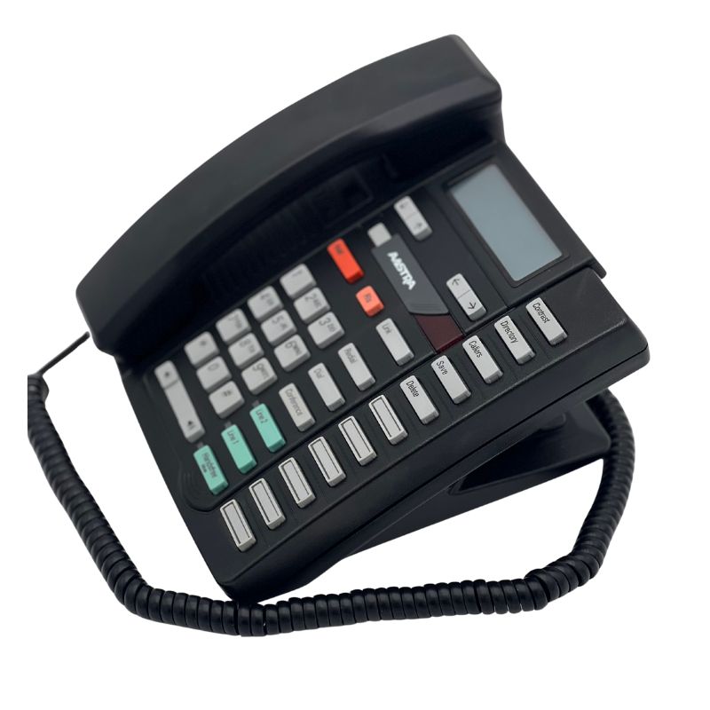 Aastra 9417CW Two-Line Analog Telephone – Caller ID & Call Waiting (Refurbished)