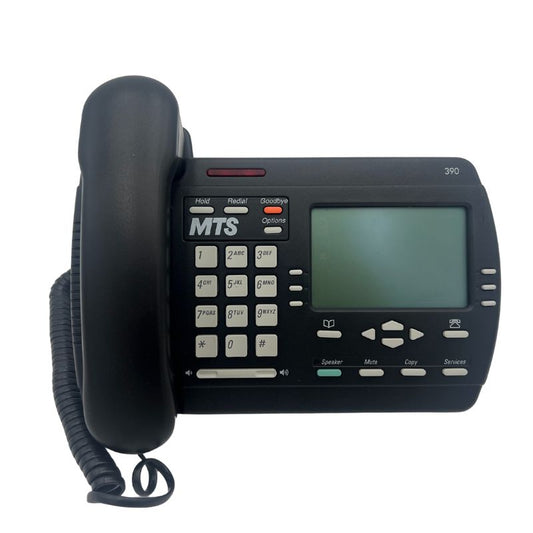 Nortel / Aastra Vista 390 Analog Desk Phone – Black – (Refurbished)