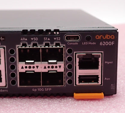 Commutateur Aruba 6200F 48G Class4 PoE 4SFP+ JL727B