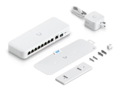 Ubiquiti UniFi Flex 2.5G Managed L2 2.5G Ethernet (100/1000/2500) Desktop/Wall-Mounting White