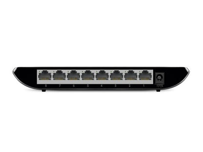 TP-Link TL-SG1008D Unmanaged Gigabit Ethernet (10/100/1000) Black