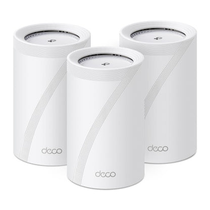 TP-Link Deco BE68 (3-pack) Tri-band (2.4 GHz / 5 GHz / 6 GHz) Wi-Fi 7 (802.11be) White Internal