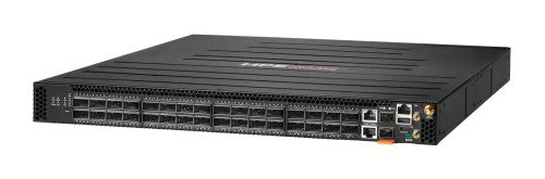 HPE Aruba Networking CX 8325P 32p QSFP28 40G/100G Front-to-Back 6xFan 2xDC PSU TAA Bundle