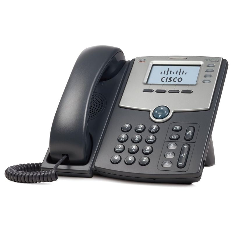 Cisco SPA504G – 4-Line IP Phone with PoE and LCD Display (New)
