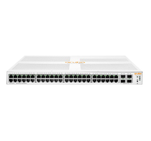 HPE Aruba Instant On 1930 48G Class4 PoE 4SFP/SFP+ 370W Managed L2+ Gigabit Ethernet (10/100/1000) Power over Ethernet (PoE) 1U