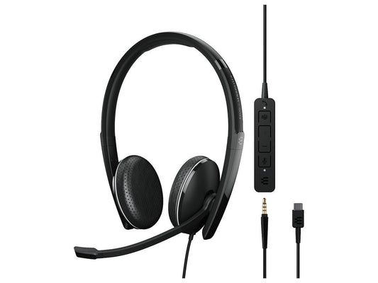 EPOS ADAPT 165T USB-C II Stereo Headset – Microsoft Teams Certified, Noise-Cancelling Mic SENNHEISER